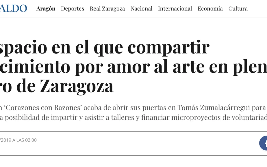 ¡Hemos salido en el Heraldo de Aragón!